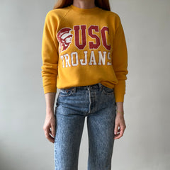 1980s Yellow USC Trojans Sweatshirt