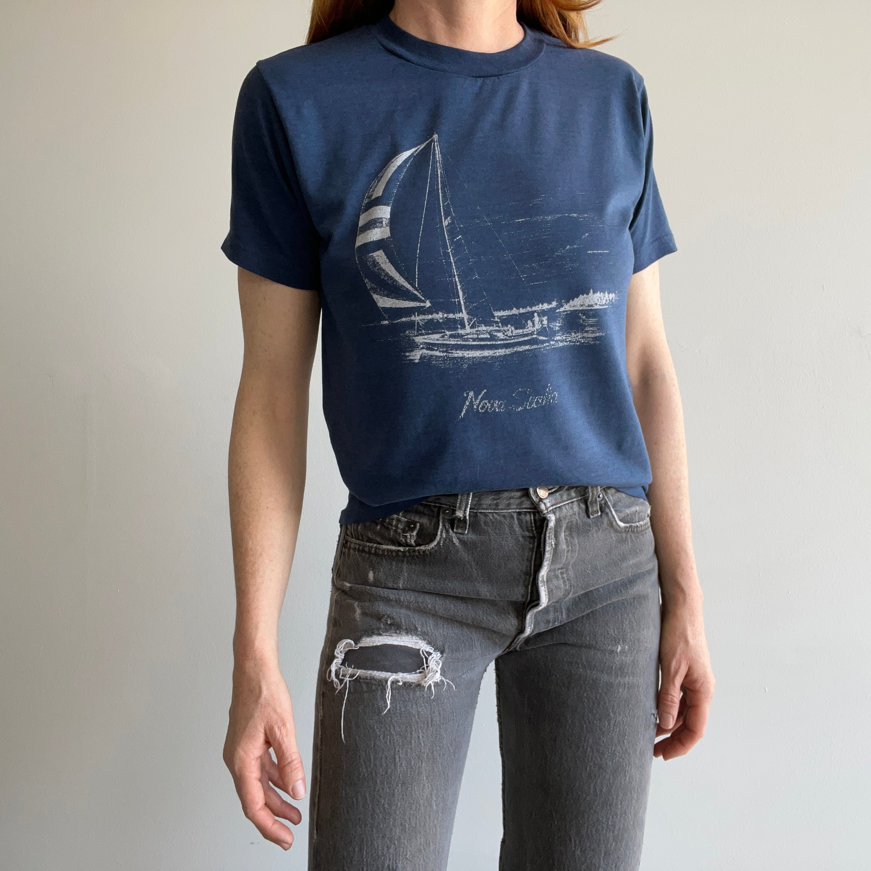 1970/80s Nova Scotia Tourist T-Shirt