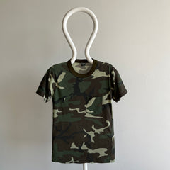 1980s Smaller Camo Pocket T-Shirt by Ace Sportswear