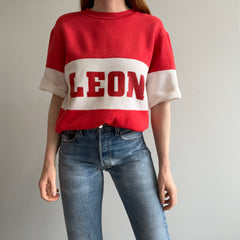 1980s LEON Color Block Sweatshirt