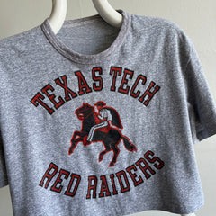 1970s Texas Tech Red Raiders Crop Top - Champion Brand