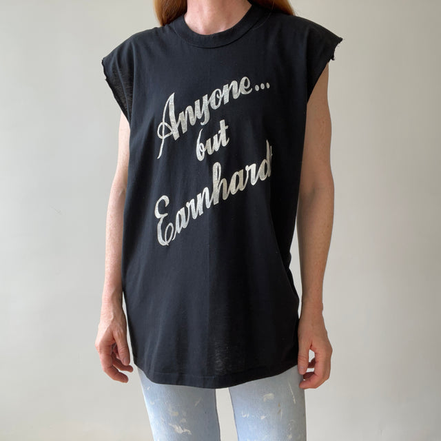 1980s/90s "Anyone But Earnhardt" Cut Off T-Shirt