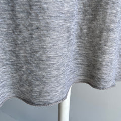 1970/80s Gray Double Lined Poly Long Sleeved Thermal