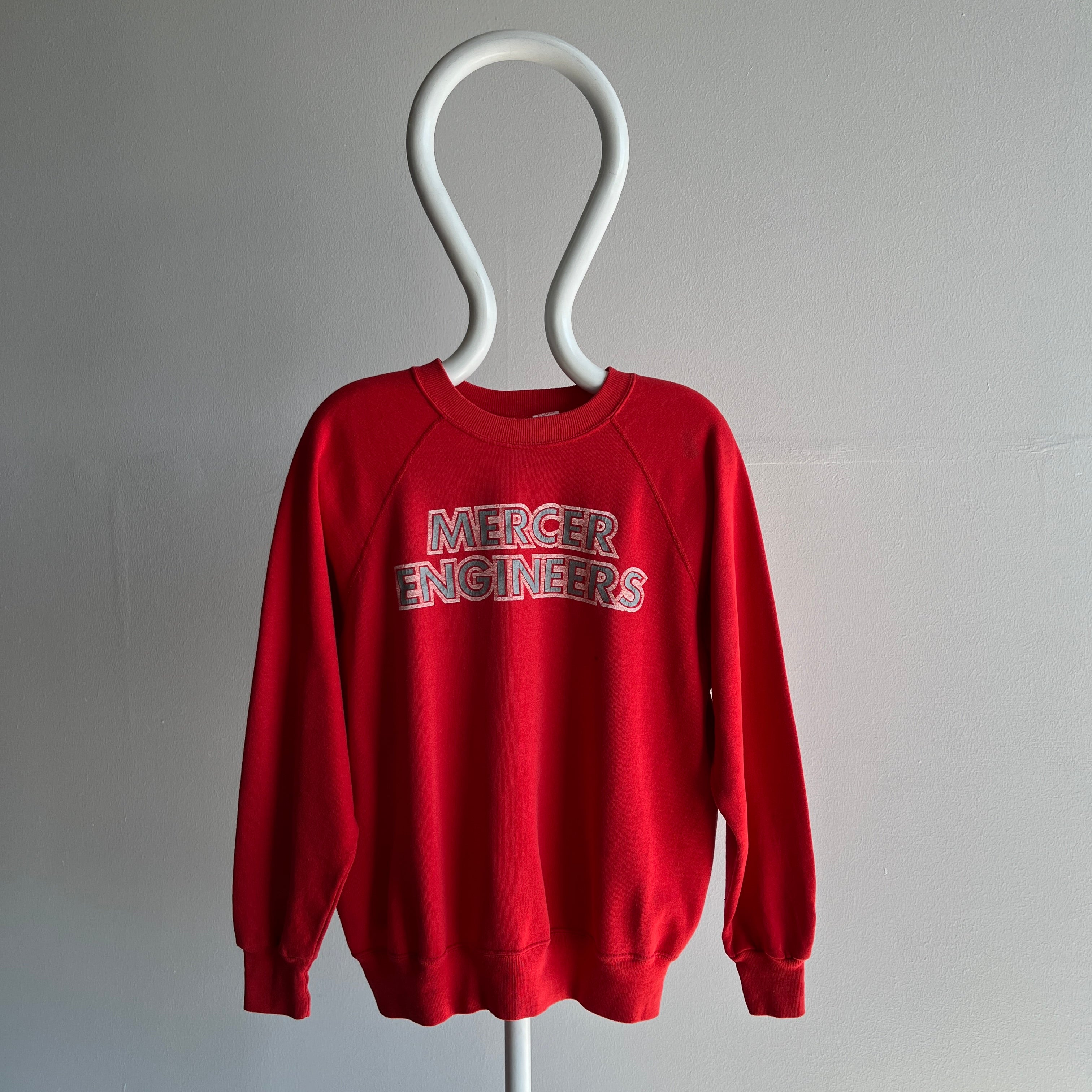 1970s Champion Brand Mercer Engineer Sweatshirt – Red Vintage Co