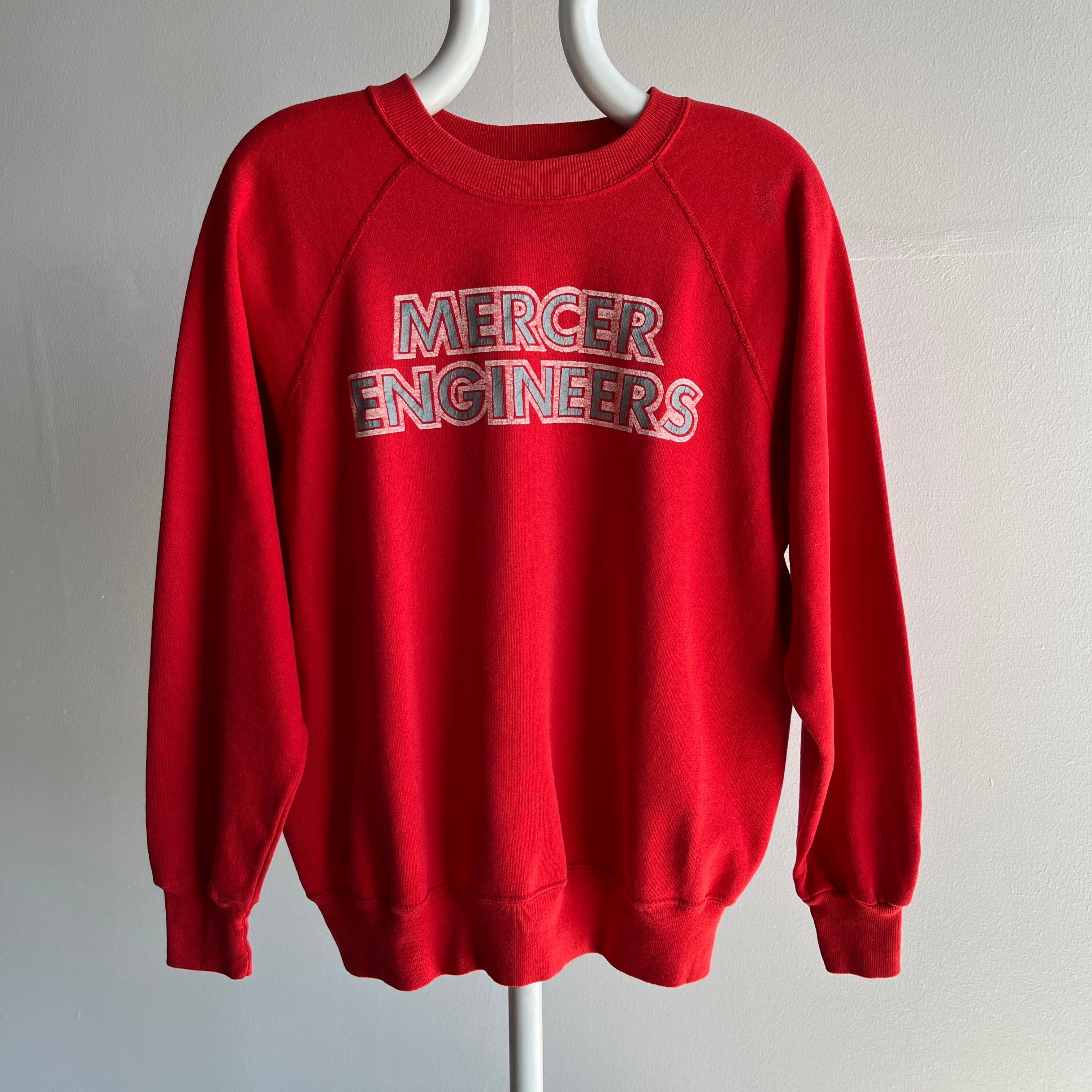 1970s Champion Brand Mercer Engineer Sweatshirt