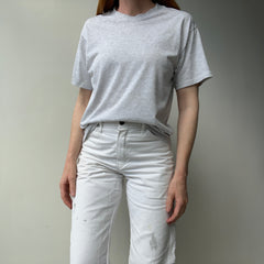 1980s Blank Light Gray Thin Single Stitch T-Shirt