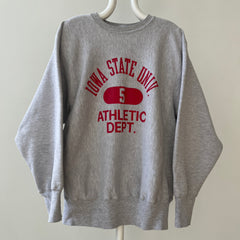 1980s Iowa State University Athletic Dept. Reverse Weave Sweatshirt