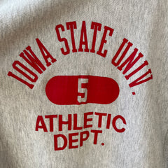 1980s Iowa State University Athletic Dept. Reverse Weave Sweatshirt