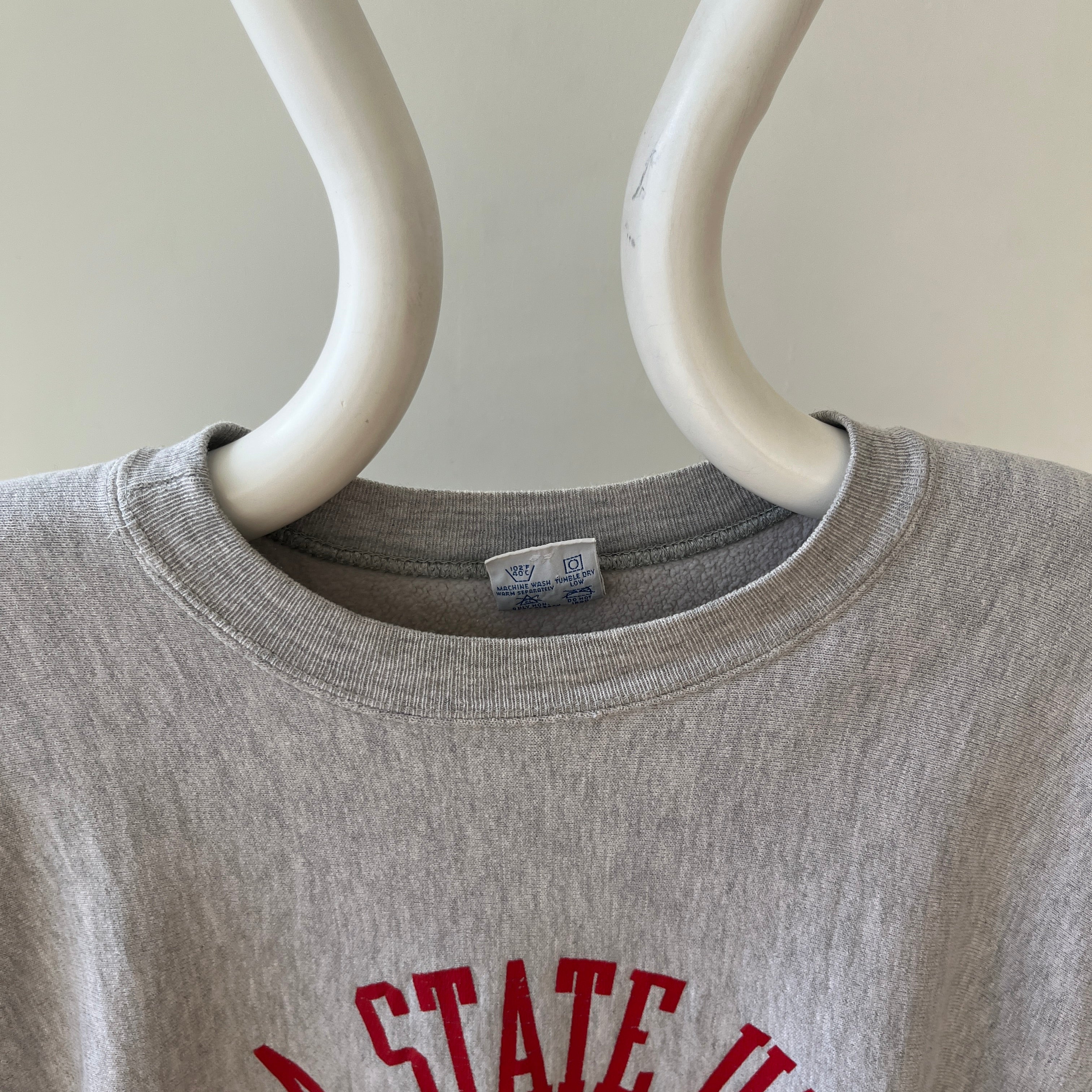 1980s Iowa State University Athletic Dept. Reverse Weave Sweatshirt