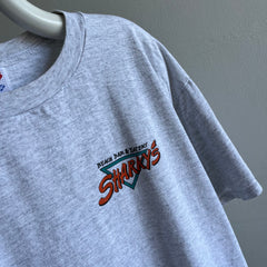 1990s Sharky's Seattle, WA DIY Crop T-Shirt - Back Side