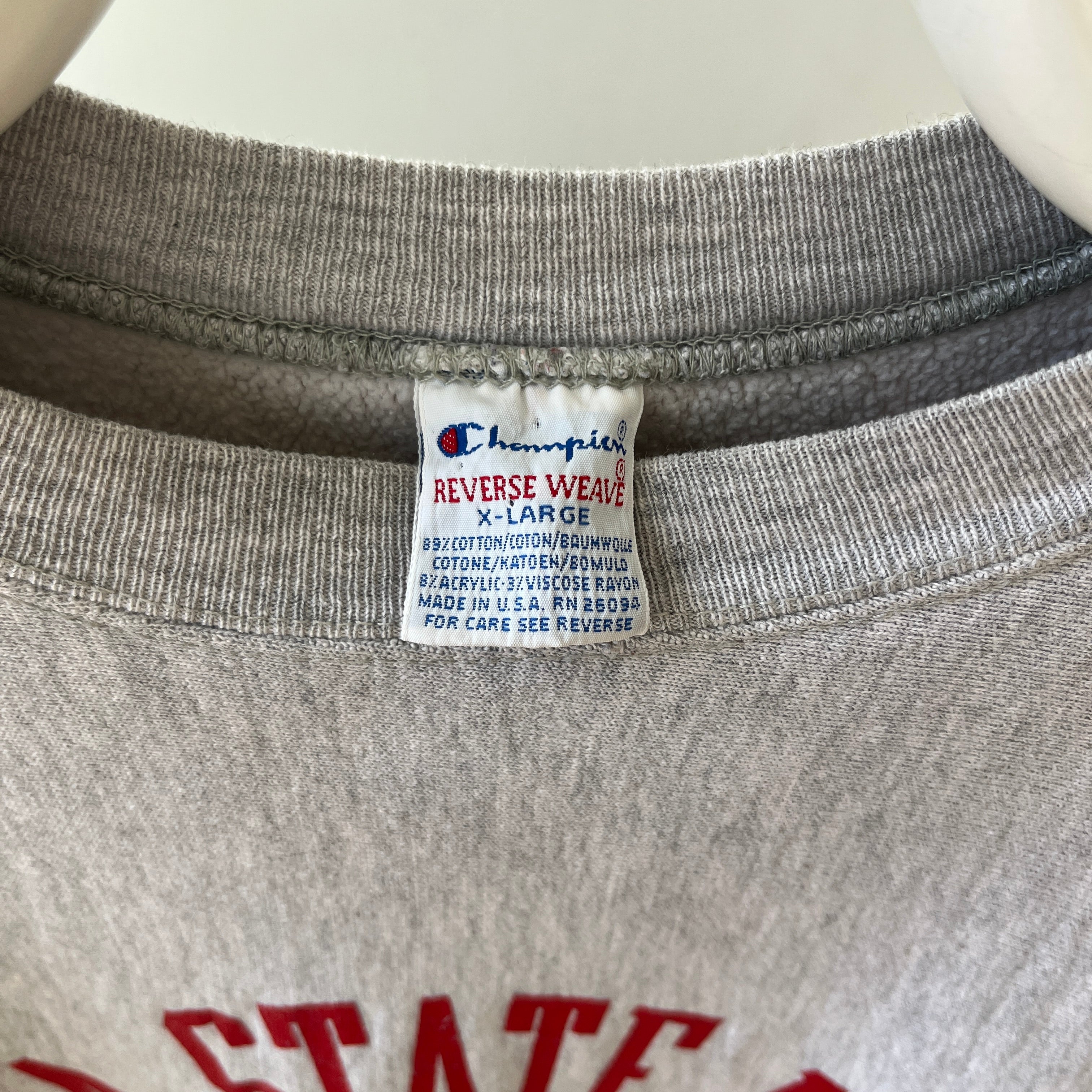 1980s Iowa State University Athletic Dept. Reverse Weave Sweatshirt
