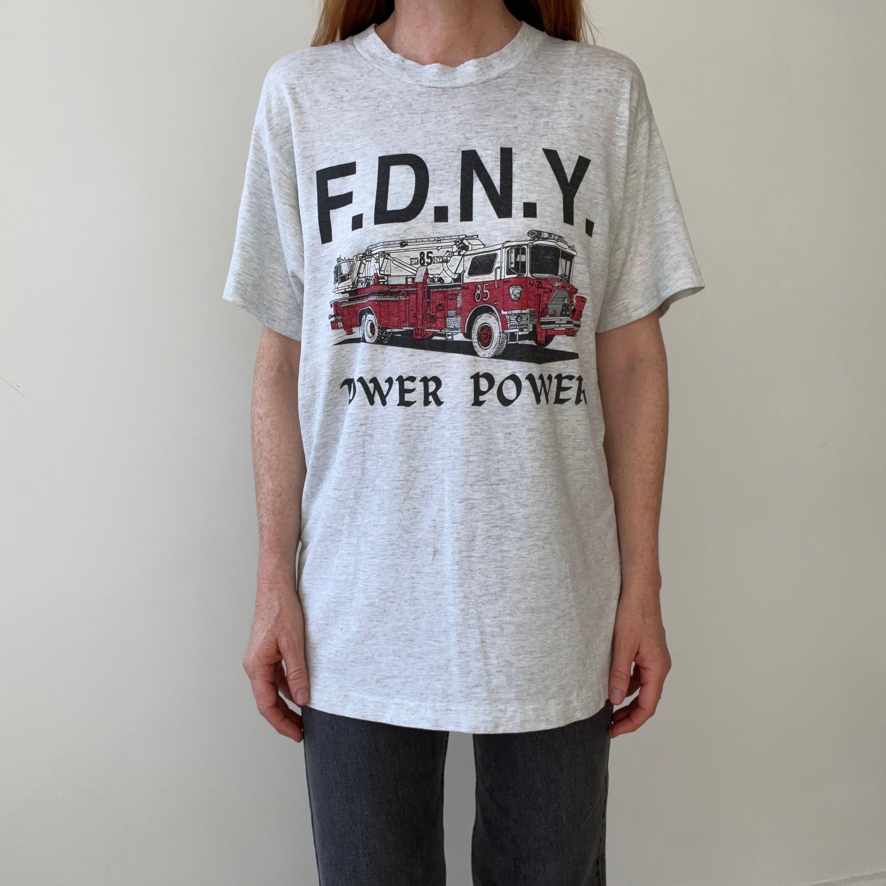 1985 F.D.N.Y. Tower Power T Shirt