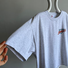 1990s Sharky's Seattle, WA DIY Crop T-Shirt - Back Side