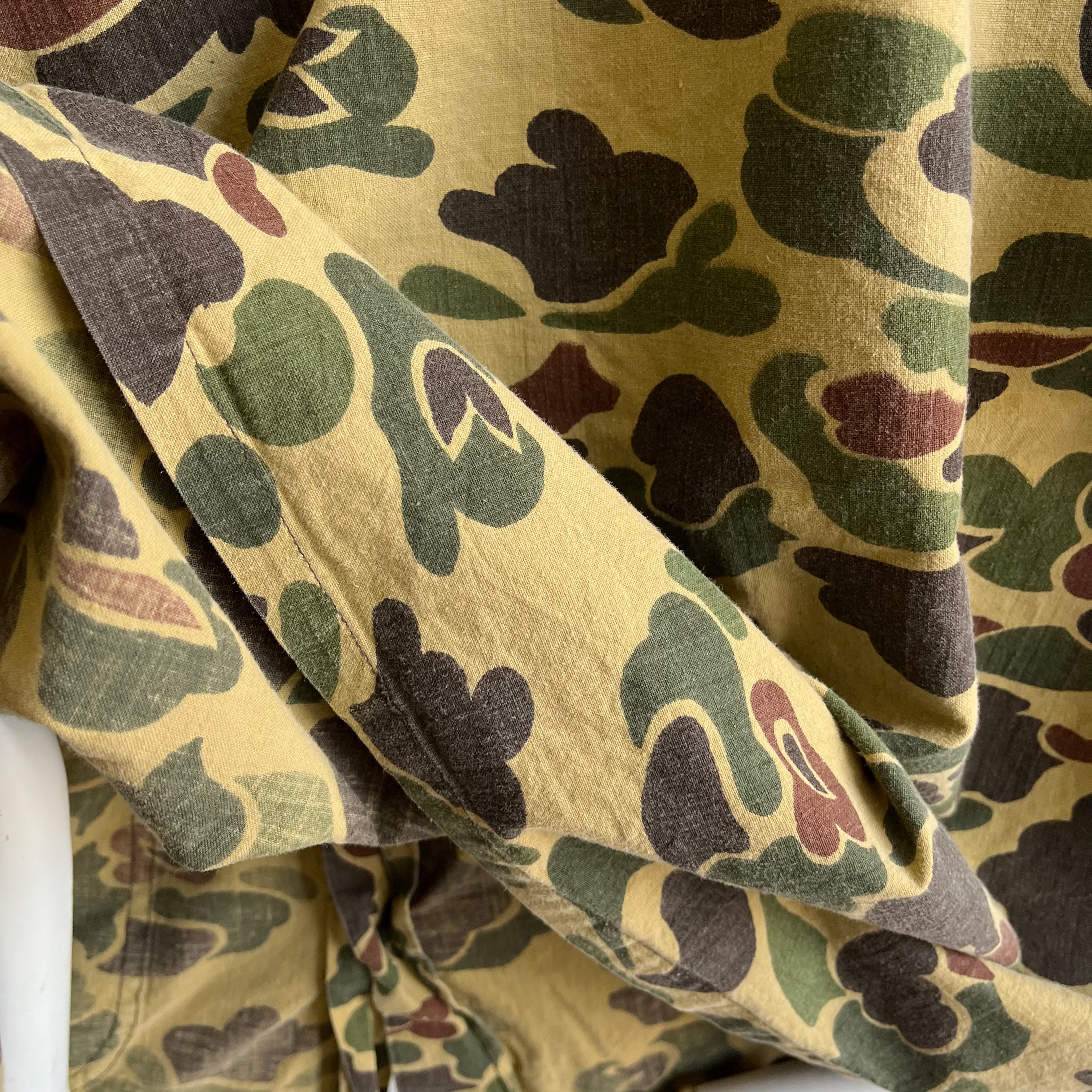 1990s Red Head Super Lightweight Cotton Camo Chore Coat