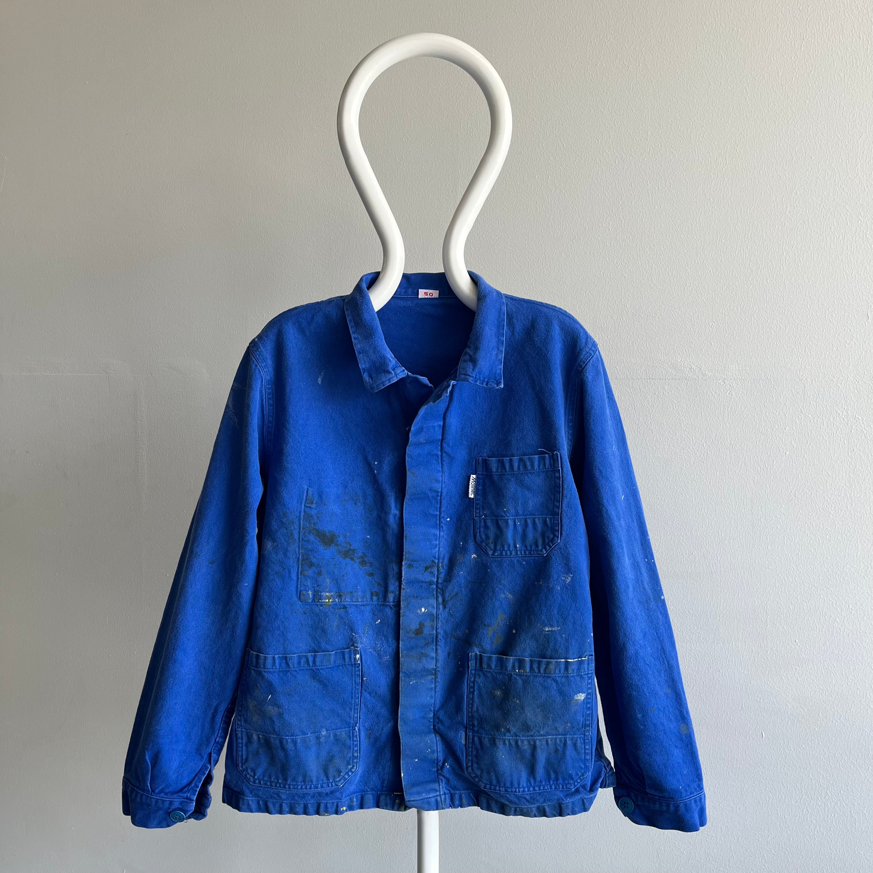 1990s Molinel French Workwear Chore Coat - 50