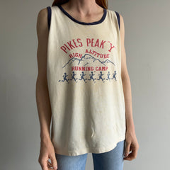 1970s SUPER RAD Pikes Peak YMCA Front and Back Soft Cotton Tank