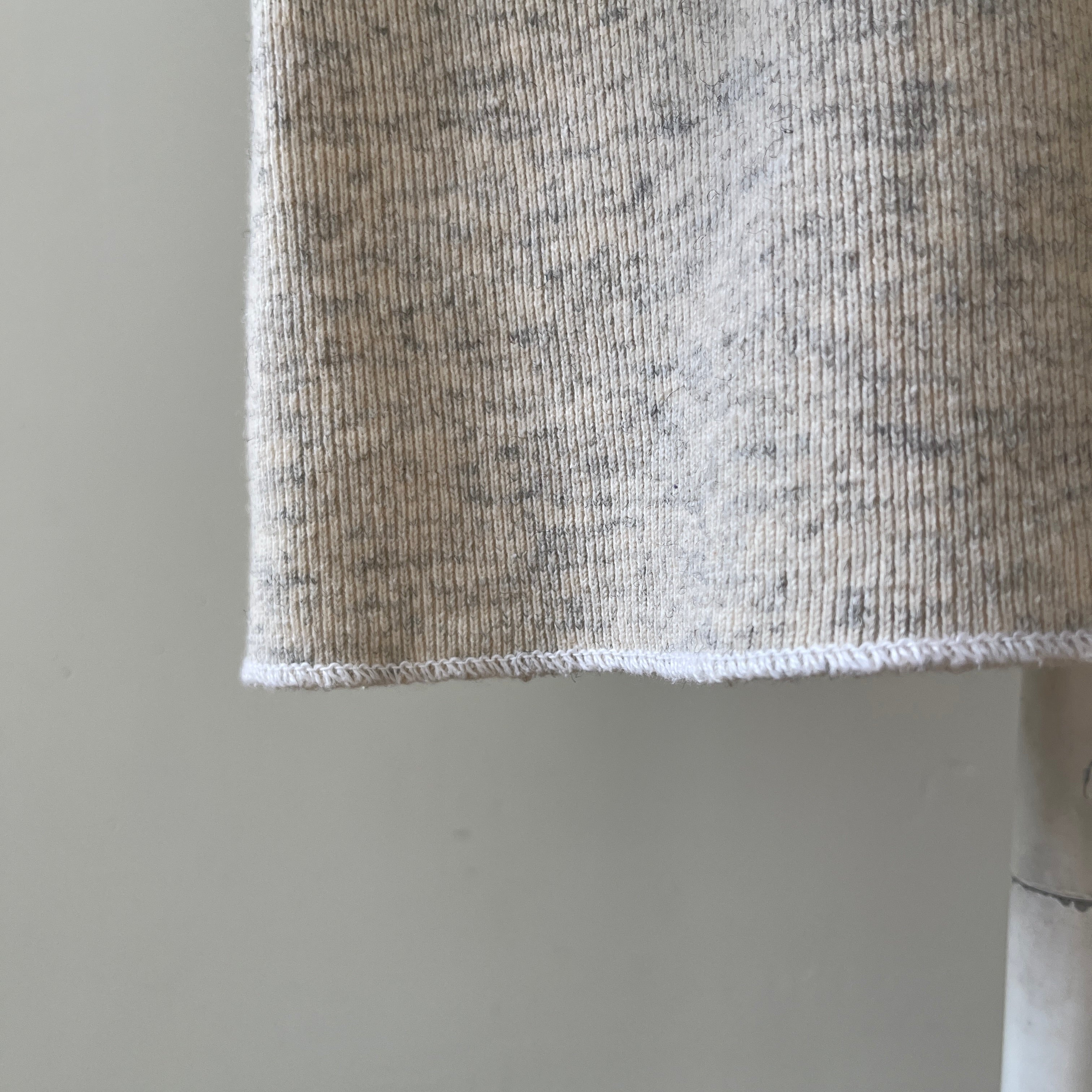 1930s Oatmeal Henley Shirt!!!!!