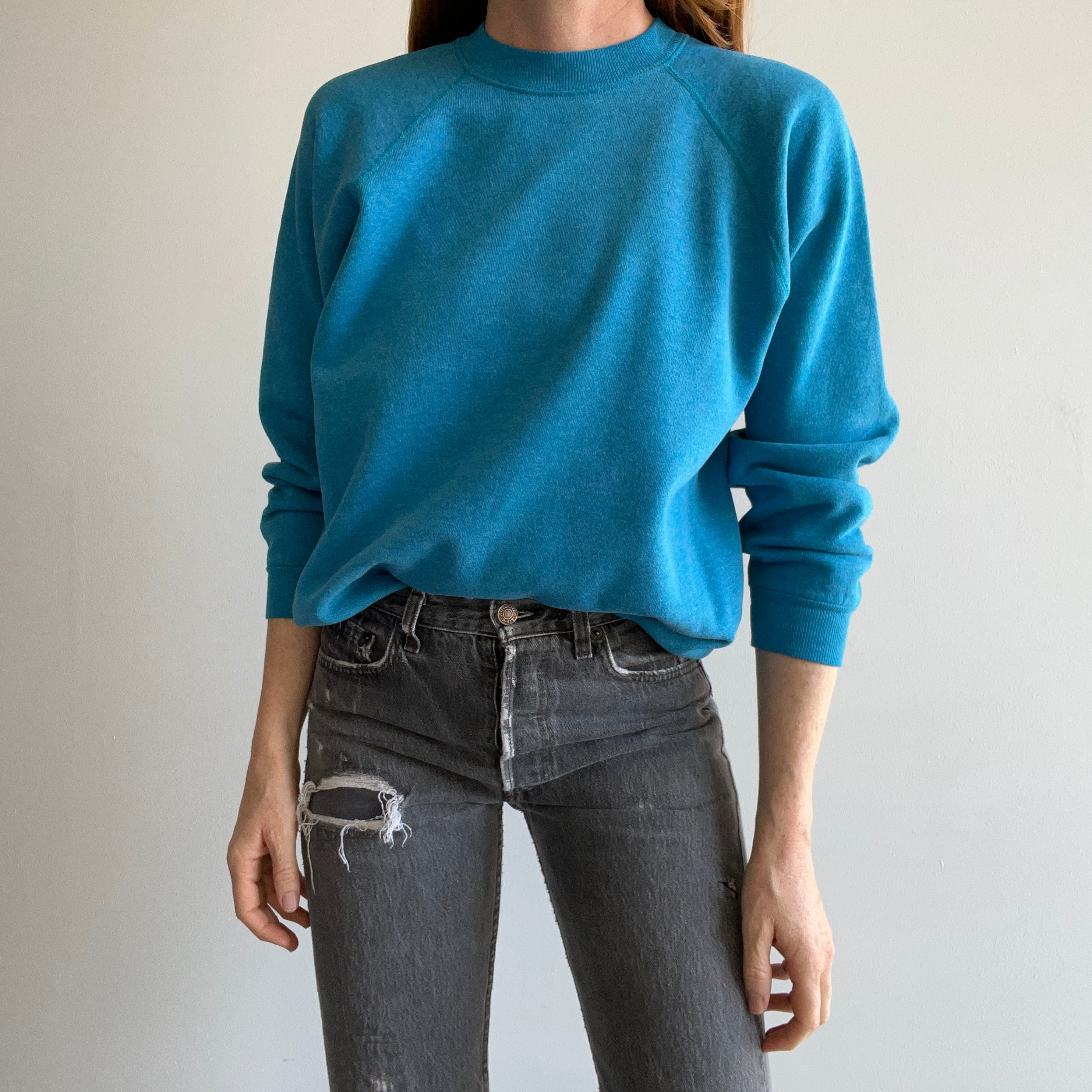 1990s Killer Blue Raglan - This is Good