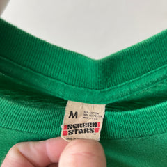 1970s/80s Green Anderson Swimming And Diving T Shirt - The Backside!!