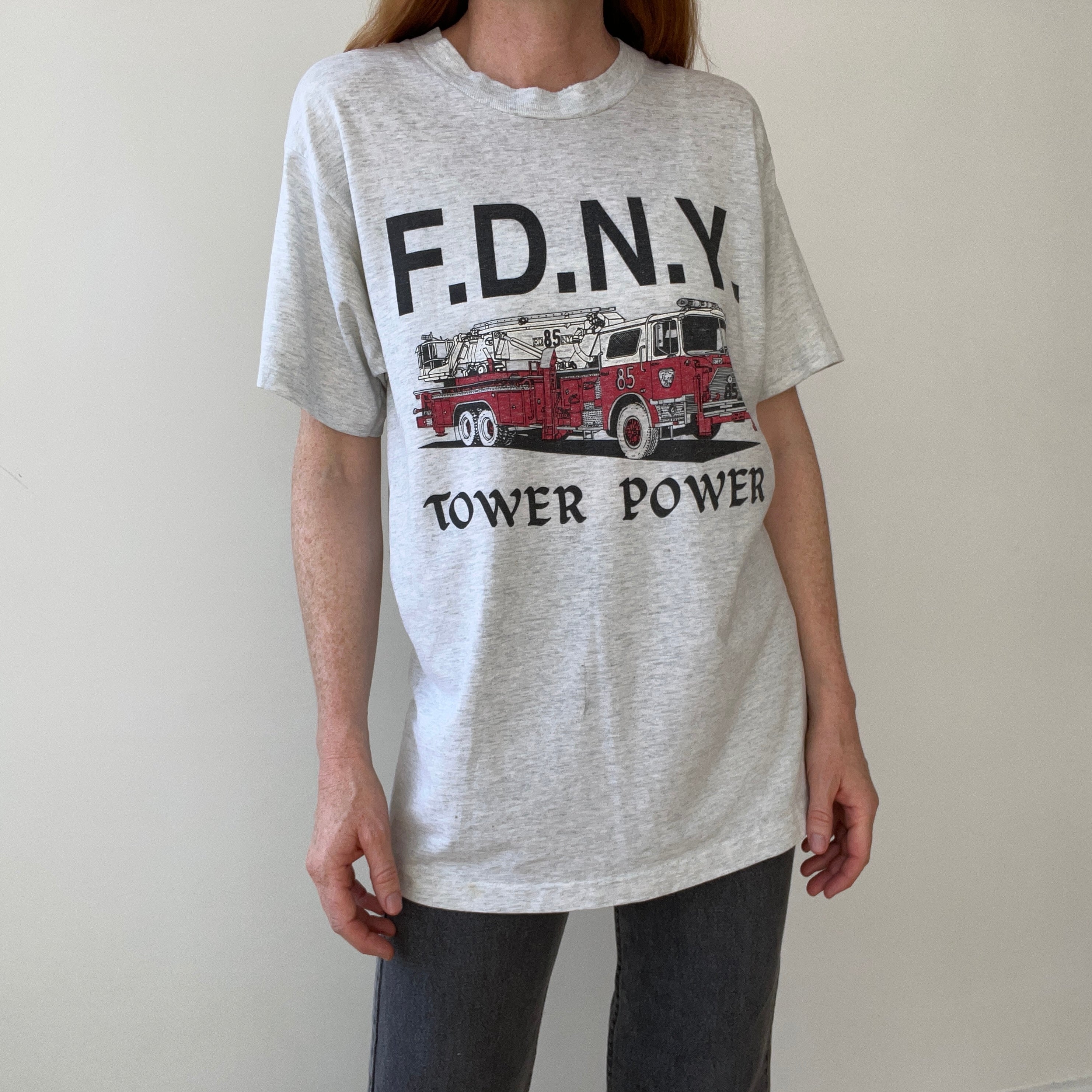 1985 F.D.N.Y. Tower Power T Shirt