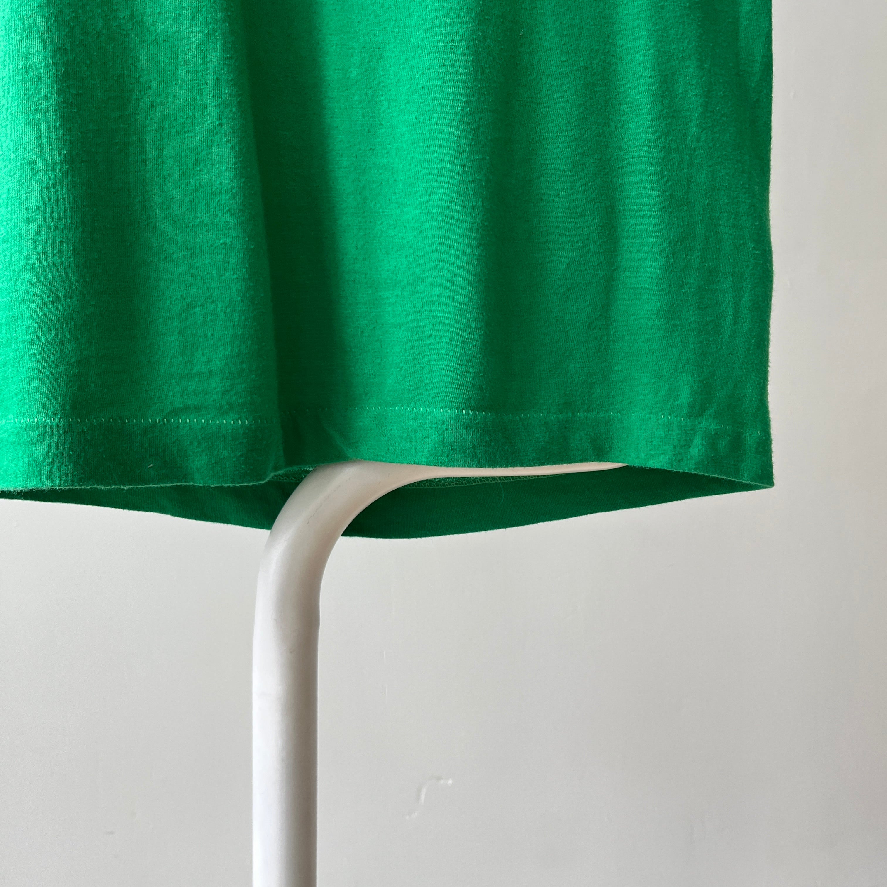 1970s/80s Green Anderson Swimming And Diving T Shirt - The Backside!!