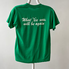 1970s/80s Green Anderson Swimming And Diving T Shirt - The Backside!!