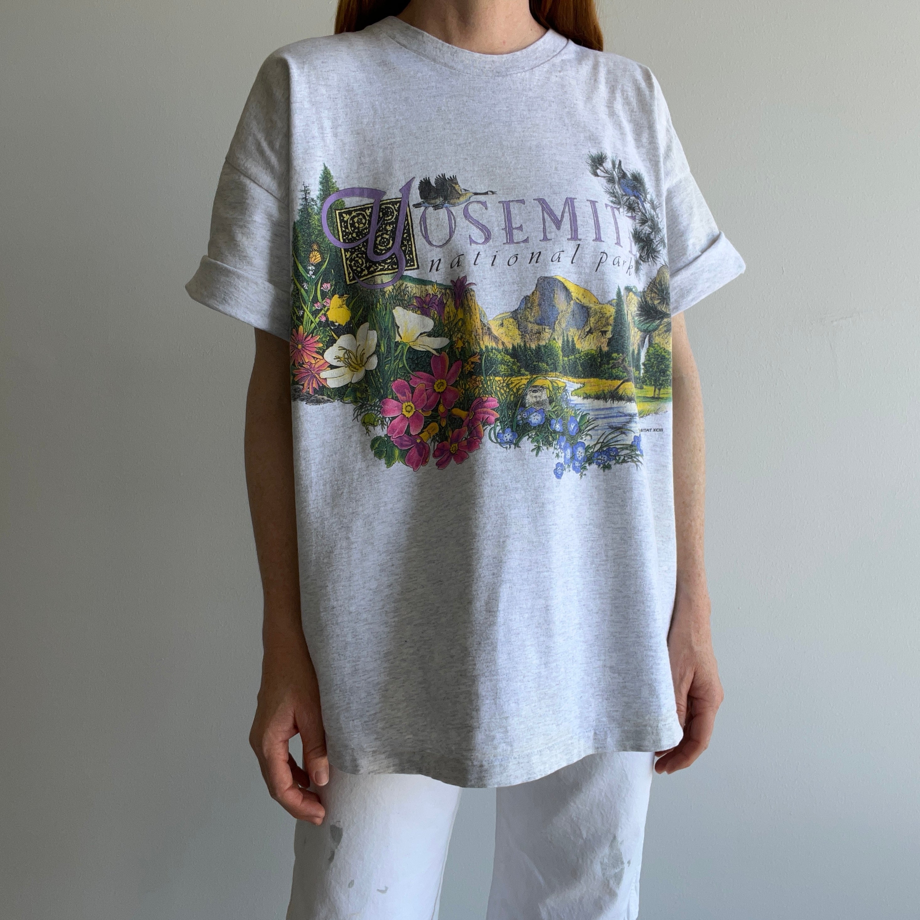 1993 Yosemite Wrap Around Cotton Graphic T-Shirt