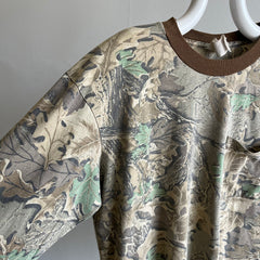 1980/90s Nicely Worn and Thin Advantage Long Sleeve Tree Camo