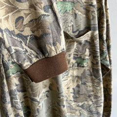 1980/90s Nicely Worn and Thin Advantage Long Sleeve Tree Camo