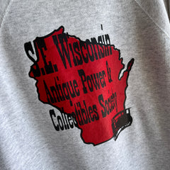 1980s S.E. Wisconsin Antique Power and Collectibles Society Sweatshirt