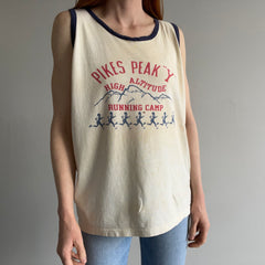 1970s SUPER RAD Pikes Peak YMCA Front and Back Soft Cotton Tank