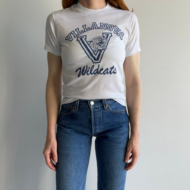 1970/80s Super Thinned Out Villanova College T-Shirt