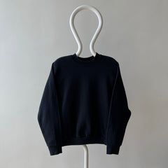 00s Heavy Weight Blank Black Sweatshirt par FOTL - Structuré
