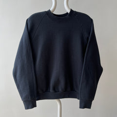 00s Heavy Weight Blank Black Sweatshirt par FOTL - Structuré