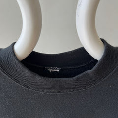 00s Heavy Weight Blank Black Sweatshirt par FOTL - Structuré