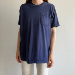 1990s FOTL Blank Navy Pocket T-Shirt