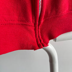 1970s Washington Delicious Apple Red Zip Up Hoodie