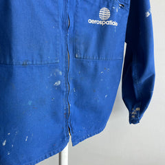 1990s Aerospatiale French Aerospace Workwear Chore Jacket
