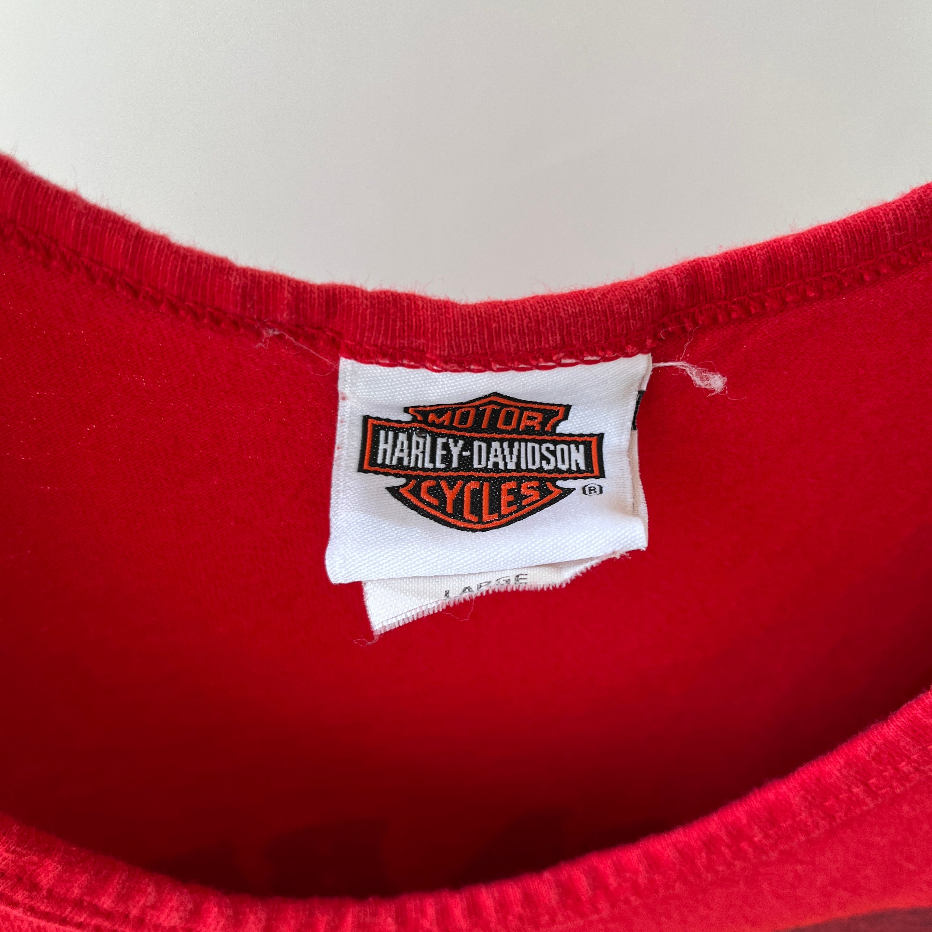 2010 Harley Davidson Cocoa Beach Tank Top - Not Vintage But...Almost