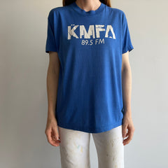 1980s KMFA 89.5FM T-Shirt - Austin's Classical Music Station