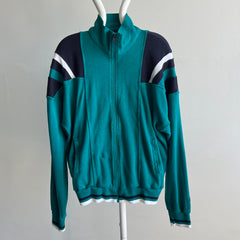 1980/90s Christian Dior Zip Up Tracksuit Style Sweatshirt Jacket