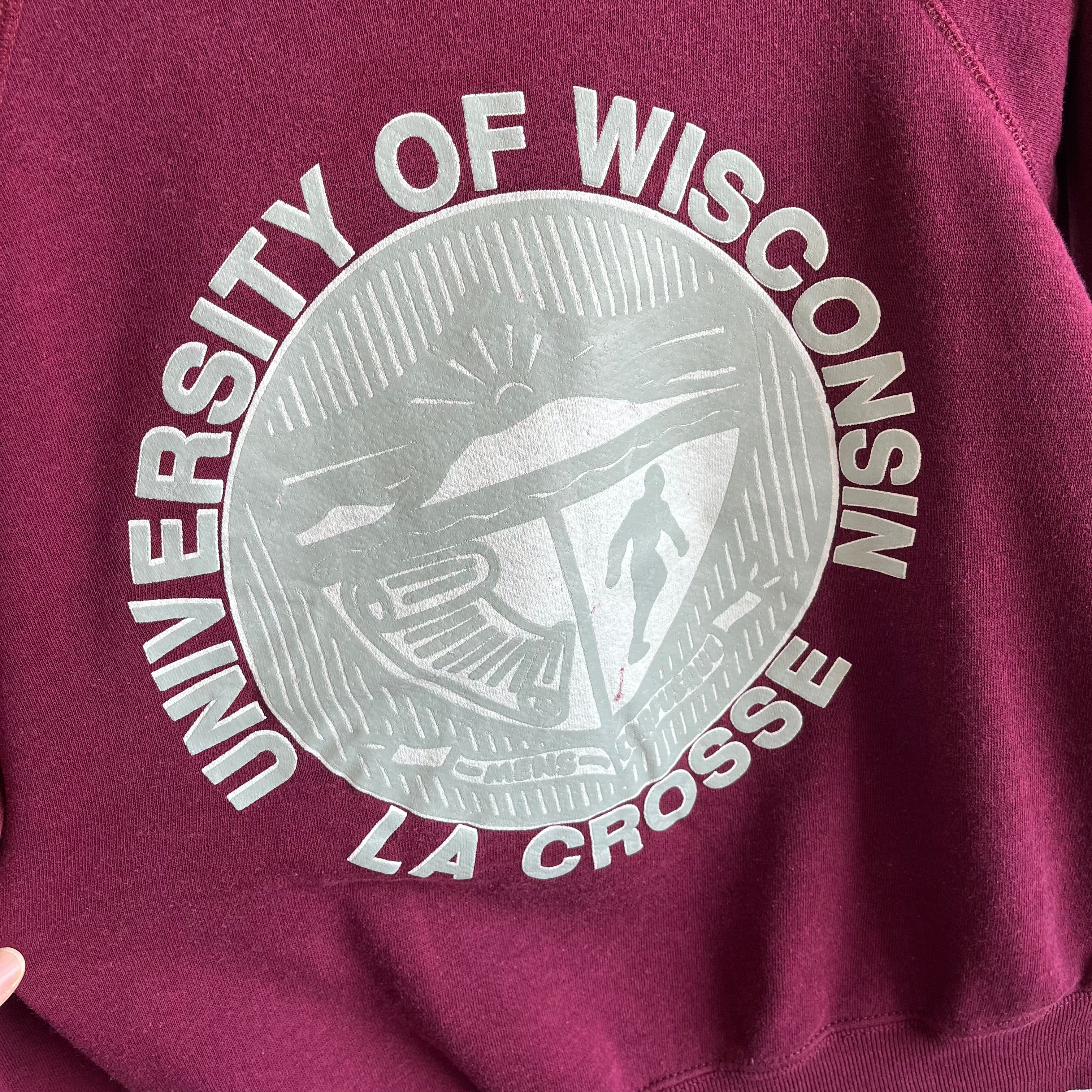 1970s University of Wisconsin La Crosse on a Velva Sheen!!!