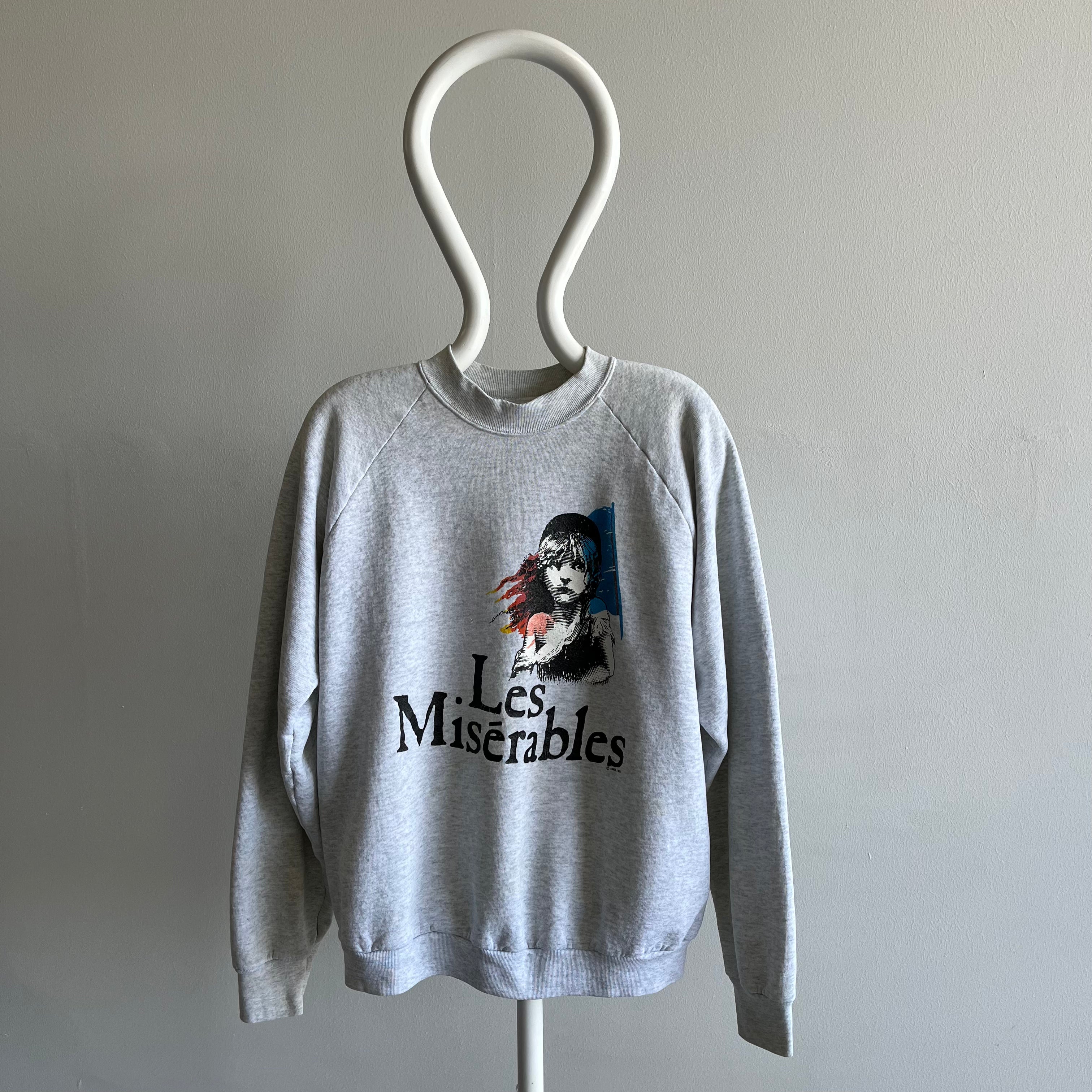 1986 Les Miserables Stained Sweatshirt
