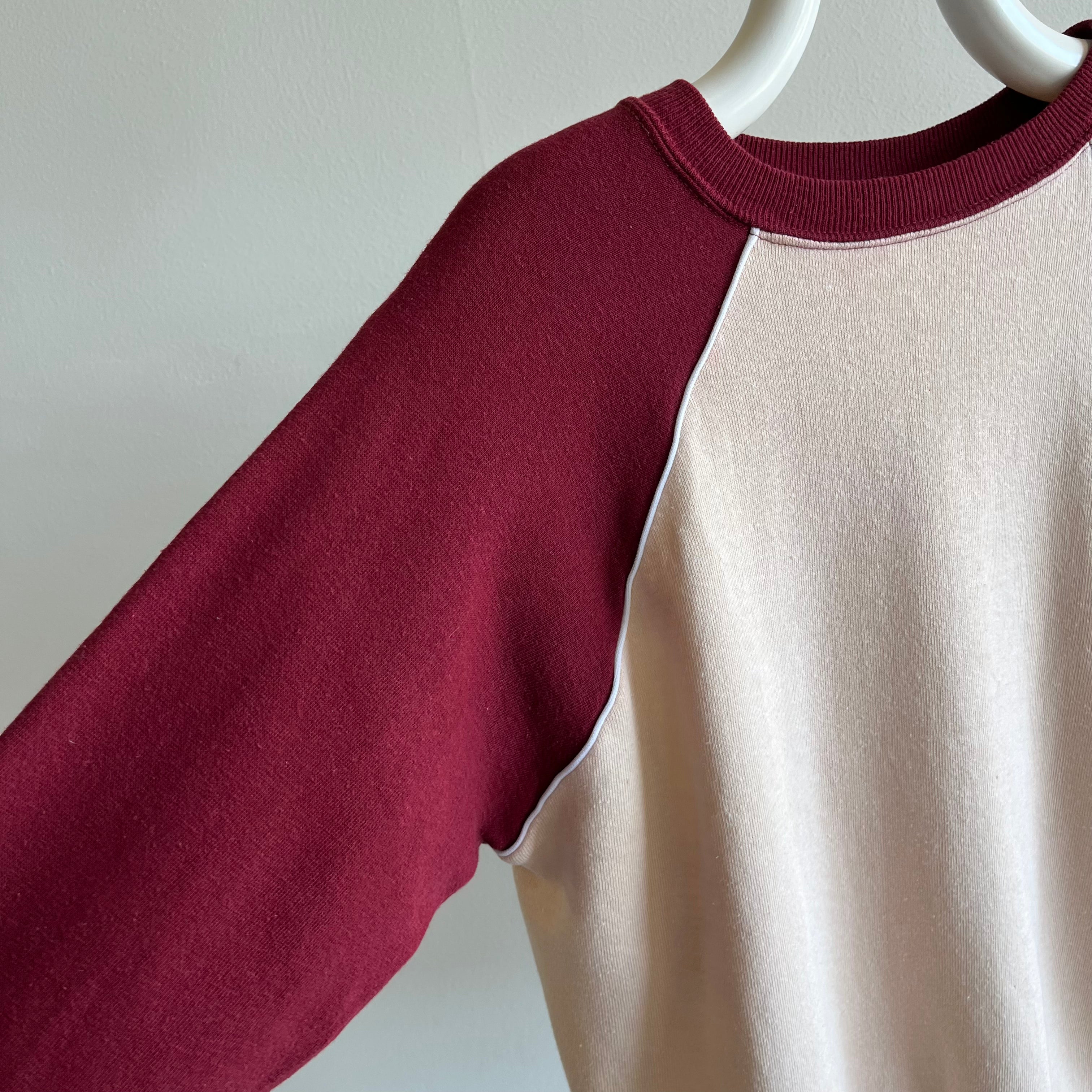 1970s Dreamy Two Point Five Tone Sweatshirt by Sportswear