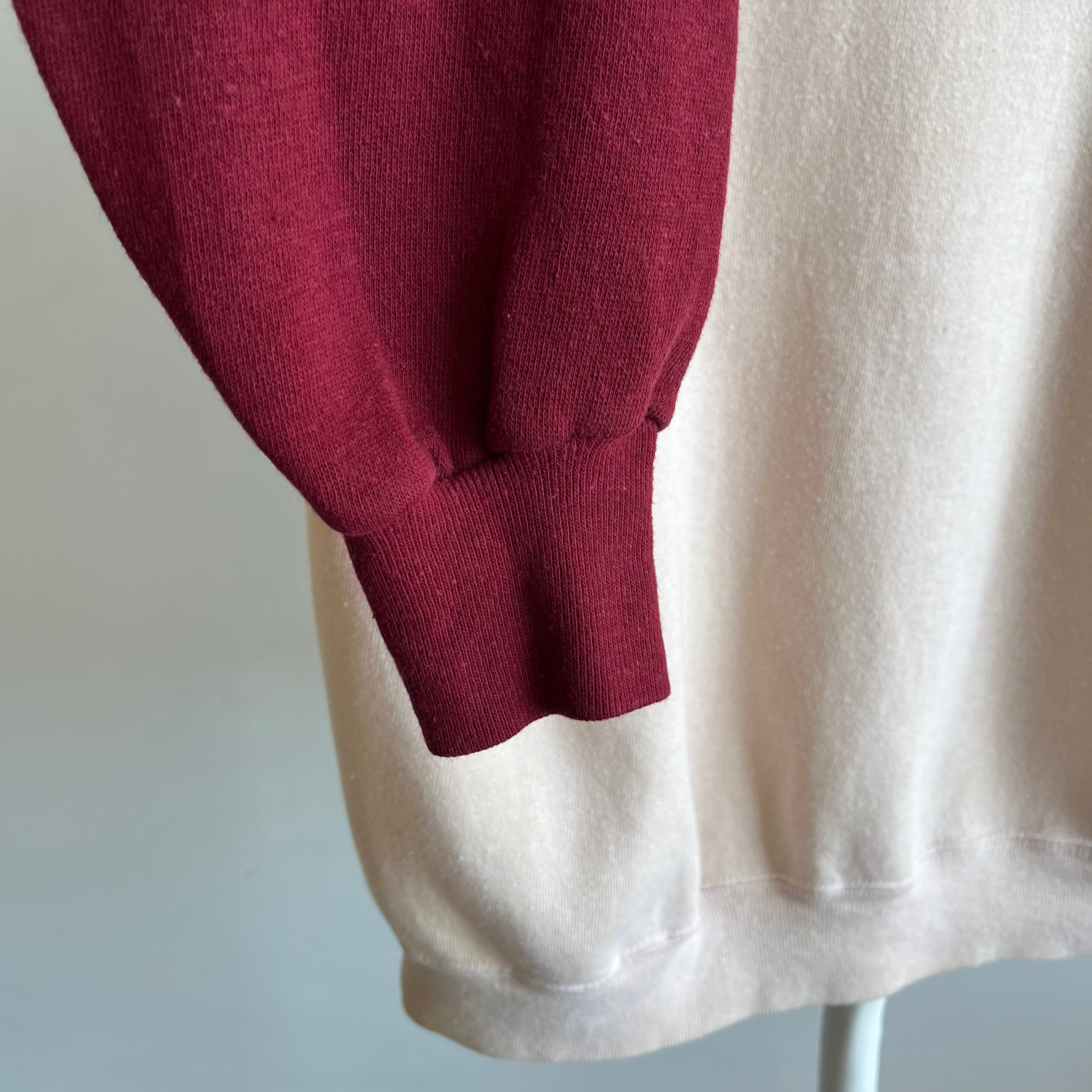 1970s Dreamy Two Point Five Tone Sweatshirt by Sportswear