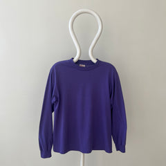 T-shirt teinté de peinture noire vierge des années 00