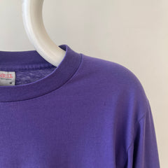 T-shirt teinté de peinture noire vierge des années 00