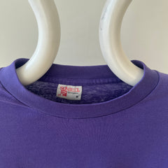 T-shirt teinté de peinture noire vierge des années 00