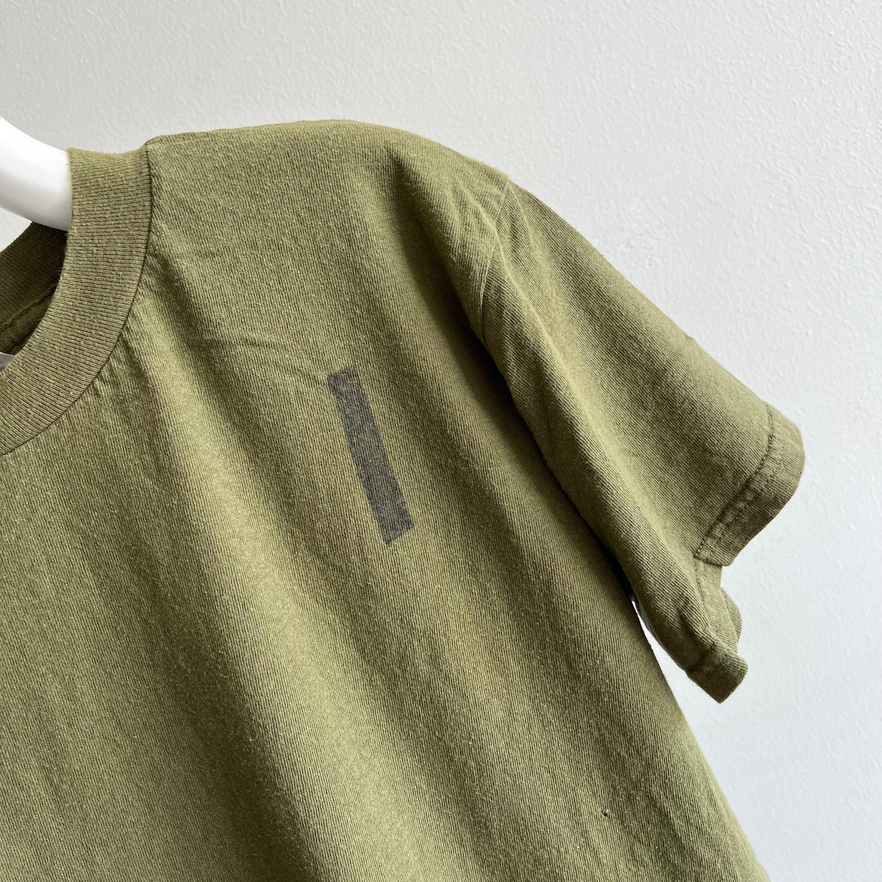 2000s DIY Sharpie Army T-Shirt