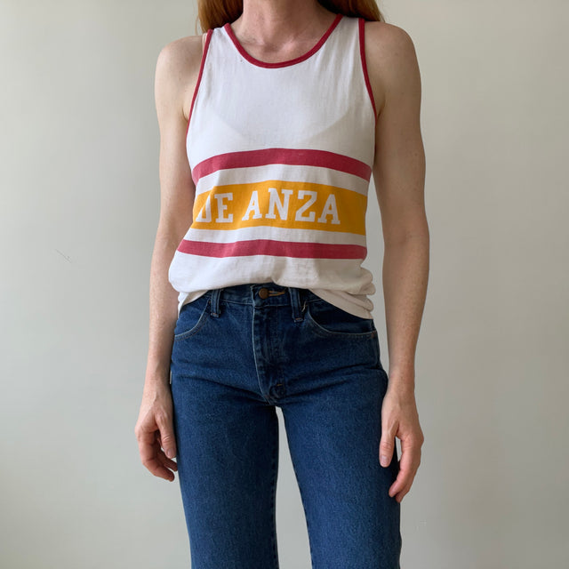 1970s/80s "De Anza" Tank-Top - !!!